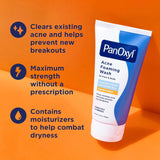 PanOxyl Acne Foaming Wash 10% Benzoyl Peroxide Maximum Strength - 156g.