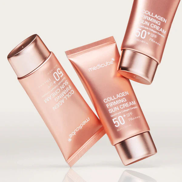 كريم ميديكيوب للكولاجين لشد البشرة ووقايتها من الشمس ٥٠ مل