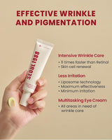 K-SECRET SEOUL 1988 Eye Cream : Retinal Liposome 4% + Fermented Bean.