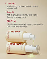 K-SECRET SEOUL 1988 Serum : Retinal Liposome 2% + Black Ginseng, 30ml.