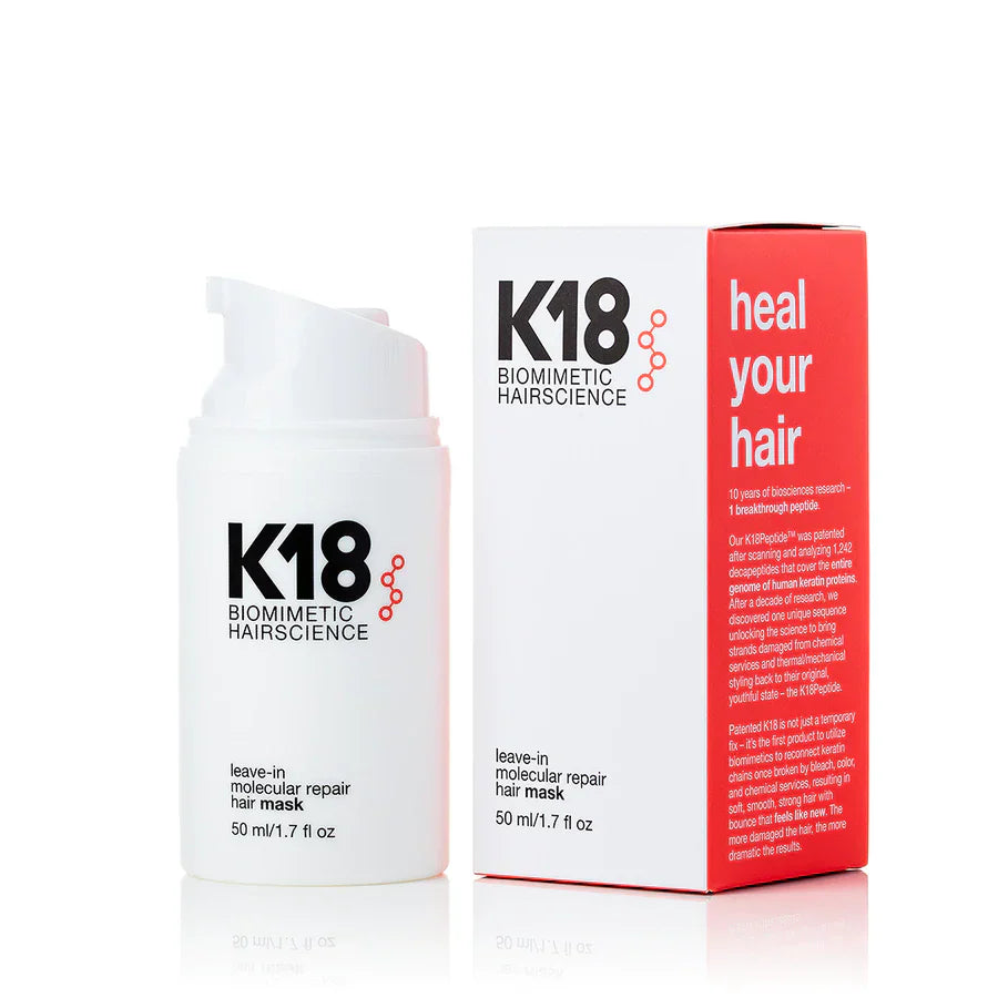 K18 Hairscience Leave-In Repair Hair Mask Treatment - 50ml.