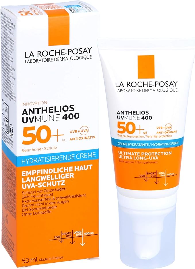 La Roche-Posay Anthelios UVMune 400 Moisturizing Sunscreen SPF50+ 50ml.