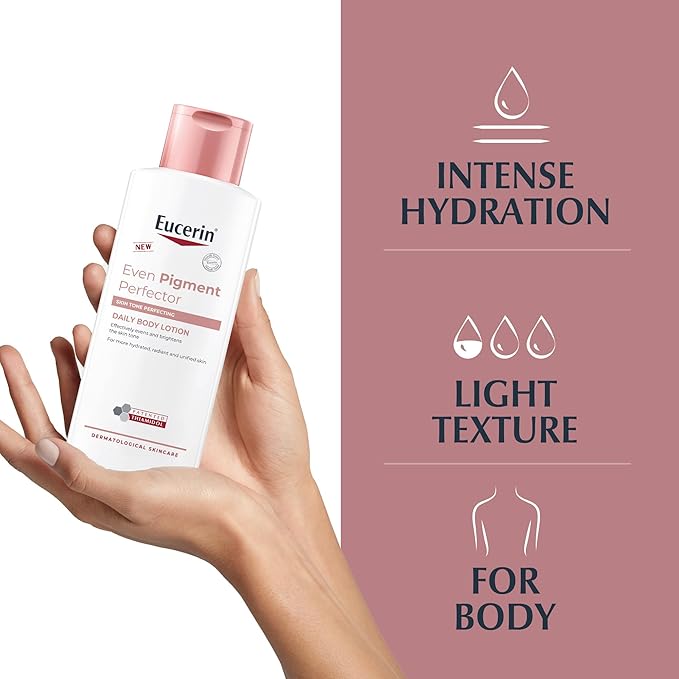 Eucerin Even Pigment Perfector Daily Body Lotion for Uneven Skin Tone – 250ml.