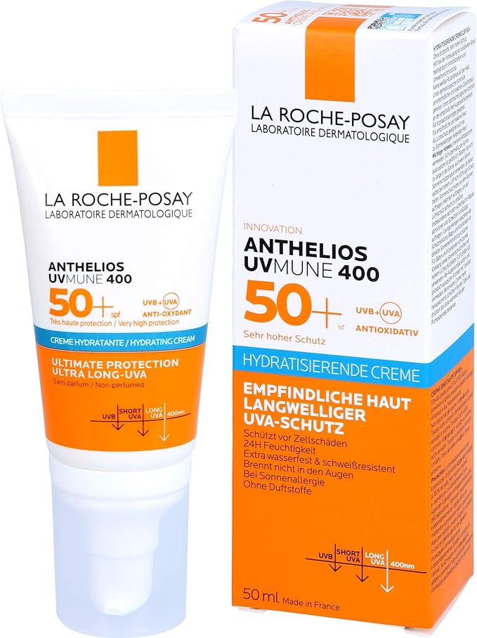 La Roche-Posay Anthelios UVMune 400 Moisturizing Sunscreen SPF50+ 50ml.
