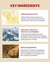 K-SECRET SEOUL 1988 Eye Cream : Retinal Liposome 4% + Fermented Bean.