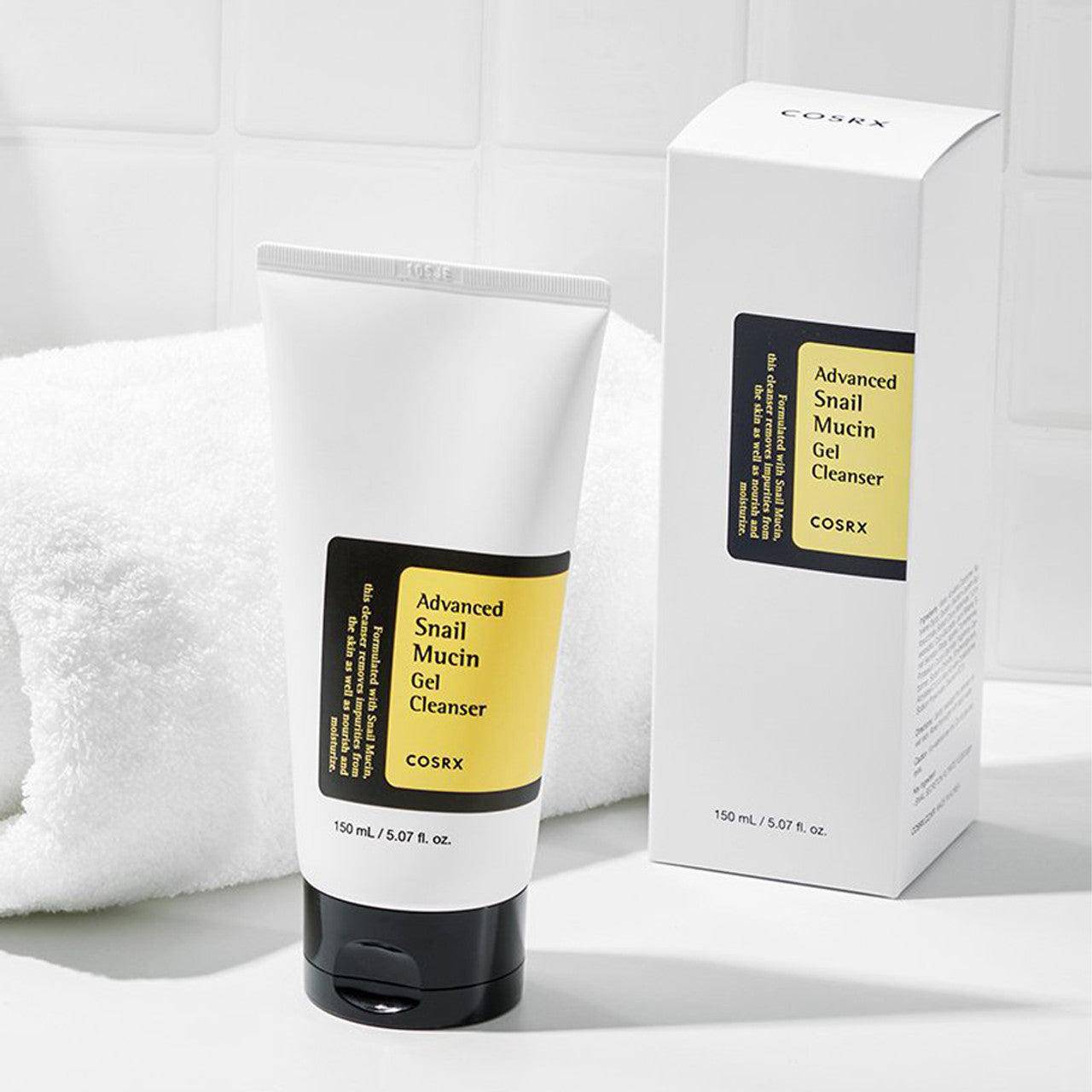 Cosrx Advanced Snail Mucin Power Gel Cleanser -150ml.