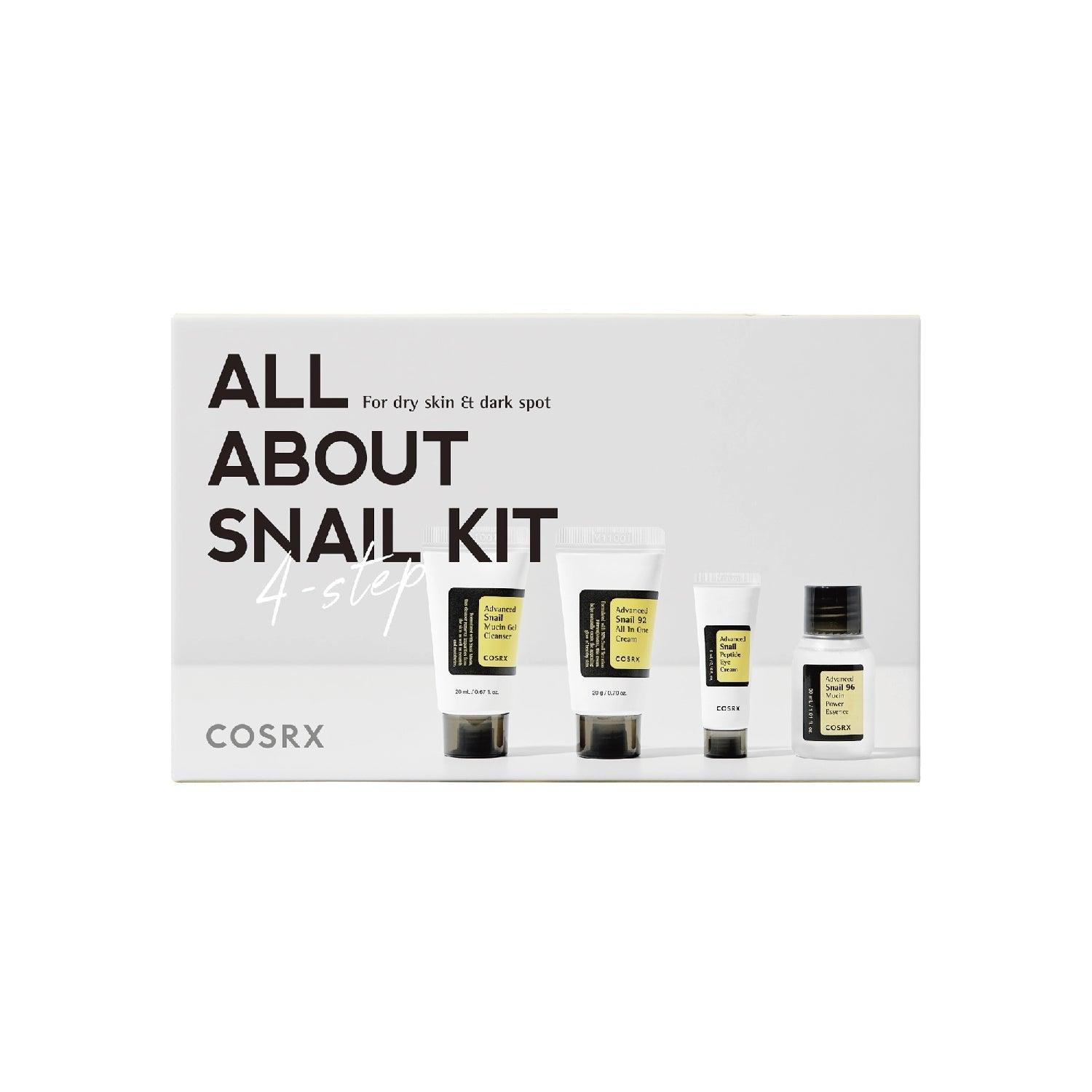 Cosrx All About Snail Kit.