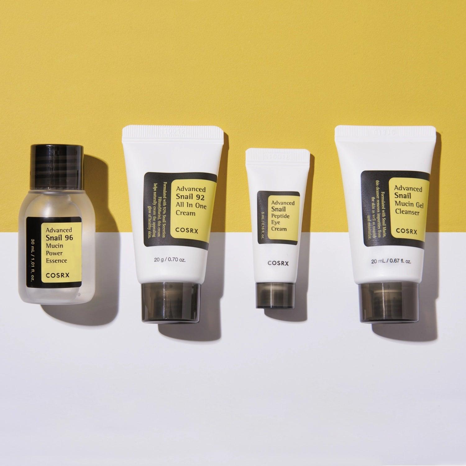 Cosrx All About Snail Kit.