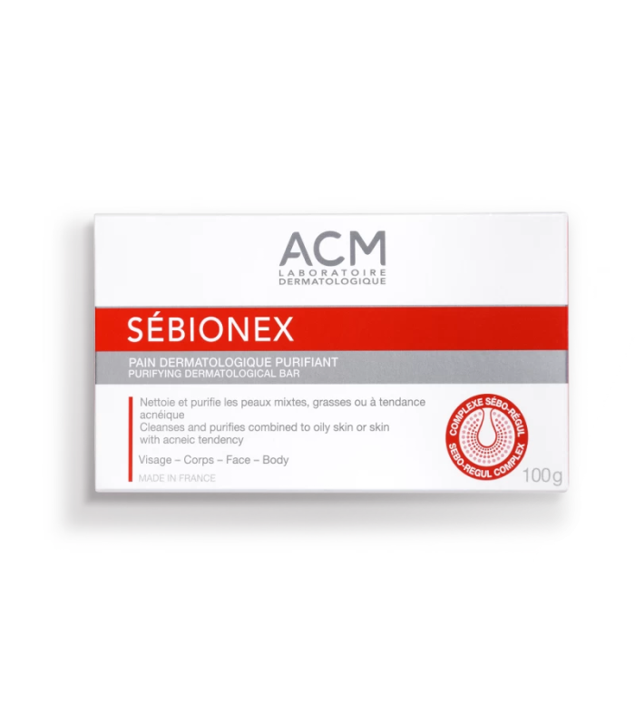 ACM SEBIONEX PURIFYING BAR 100G.