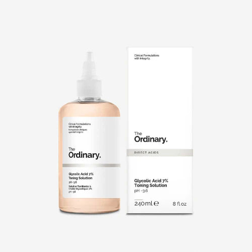 The Ordinary Glycolic Acid 7% Exfoliating Toner 240ml.
