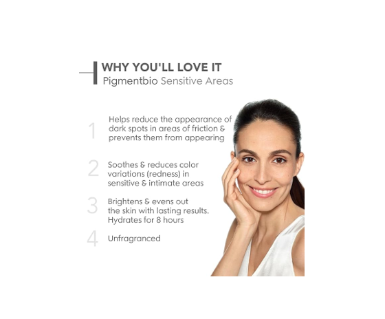 Bioderma pigmentbio sensitive areas cream 75 ml.