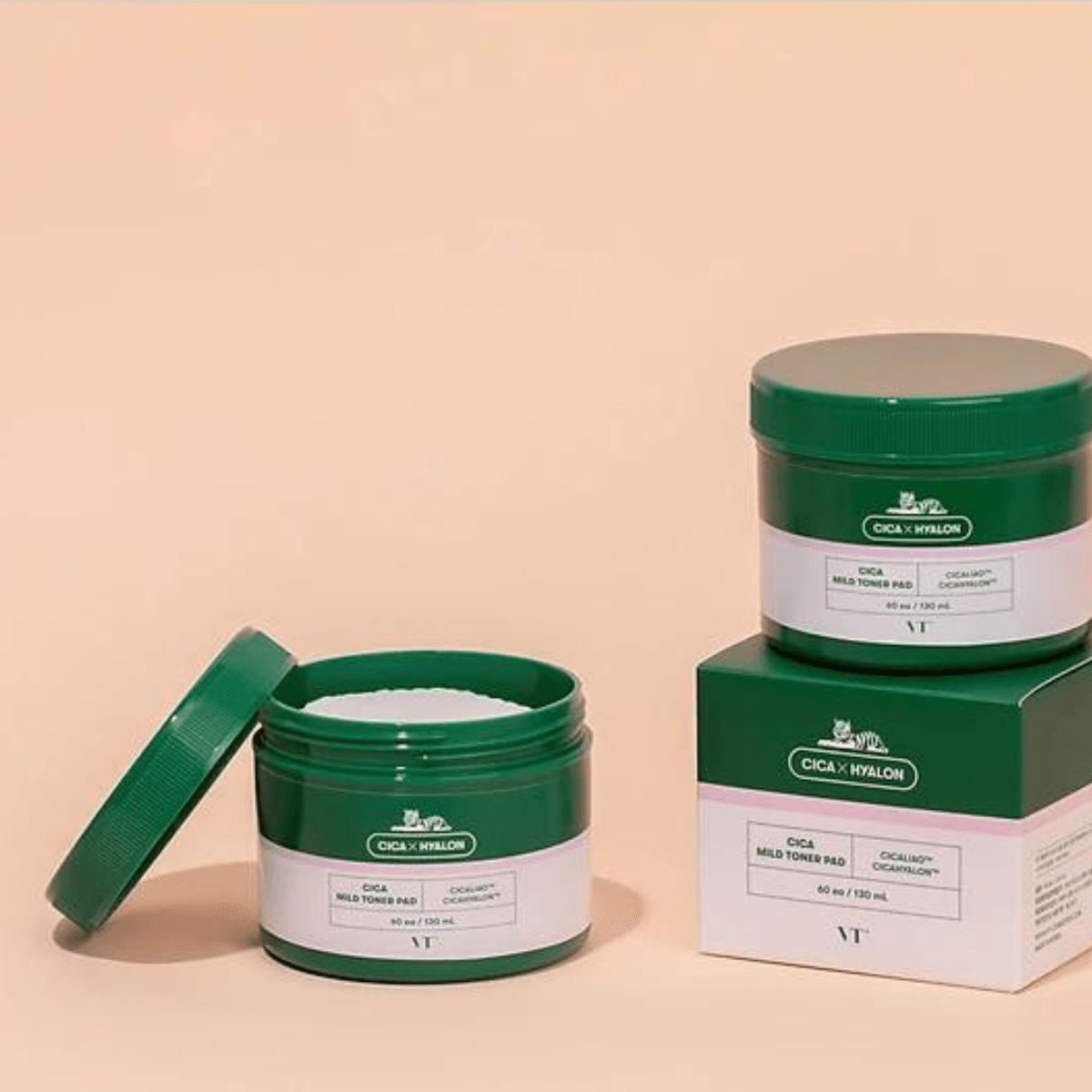 VT Cica Mild Toner Pad - 60 pcs.