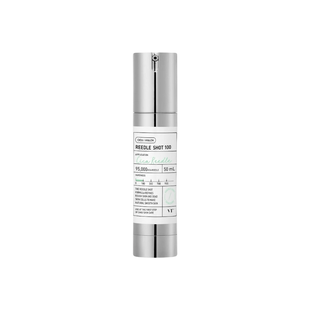 VT COSMETICS CICA Reedle Shot 100 Essence – Centella, Hyaluronic Acid & Propolis for Soft Skin.