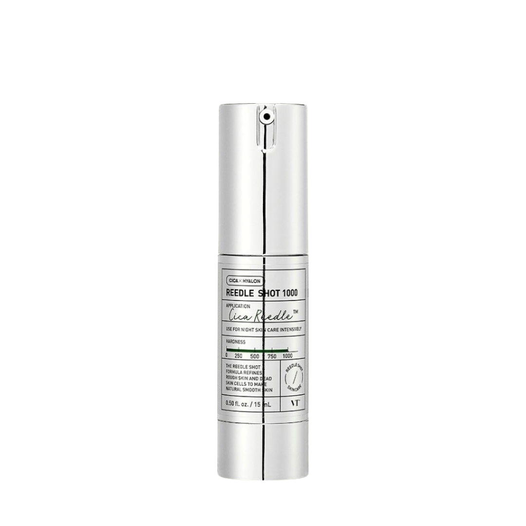 VT COSMETICS CICA Reedle Shot 100 Essence – Centella, Hyaluronic Acid & Propolis for Soft Skin.