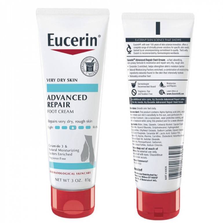 Eucerin Advanced Repair Hand Cream.