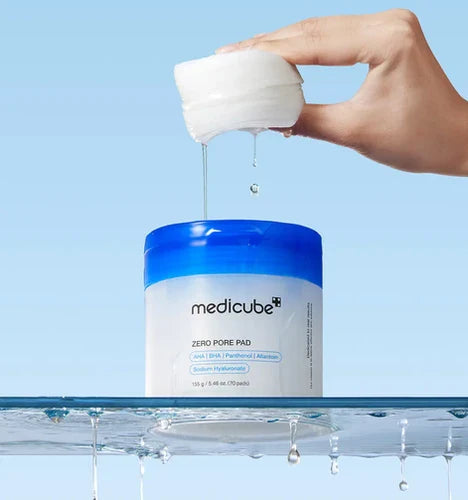 Medicube Zero Pore Pads 2.0 with AHA, BHA, Panthenol, Allantoin and Sodium Hyaluronate