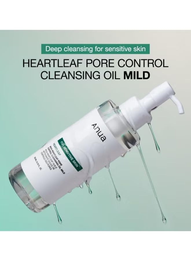 Anua Heartleaf Pore Control Cleansing Oil Mild for Sensitive skin - 200ml