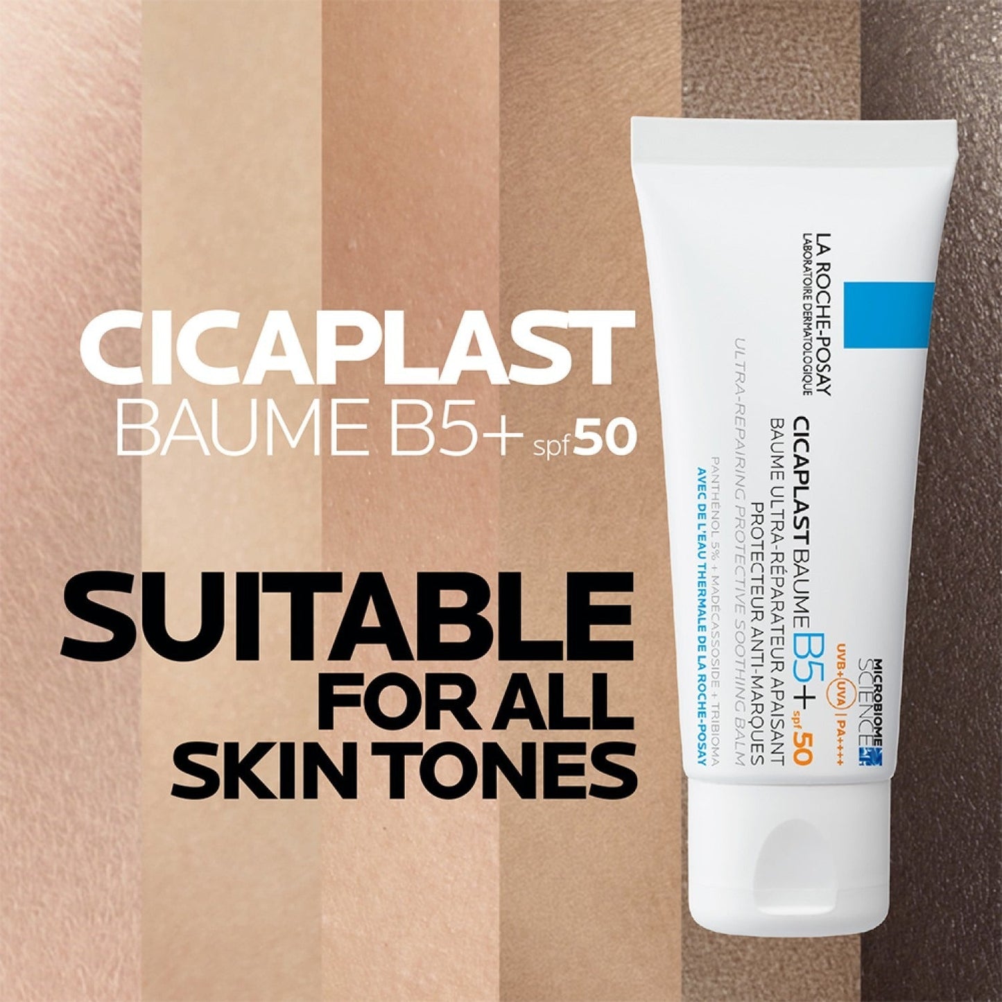 La Roche-Posay Cicaplast Soothing Sunscreen Cream B5+ SPF 50 - 40ml