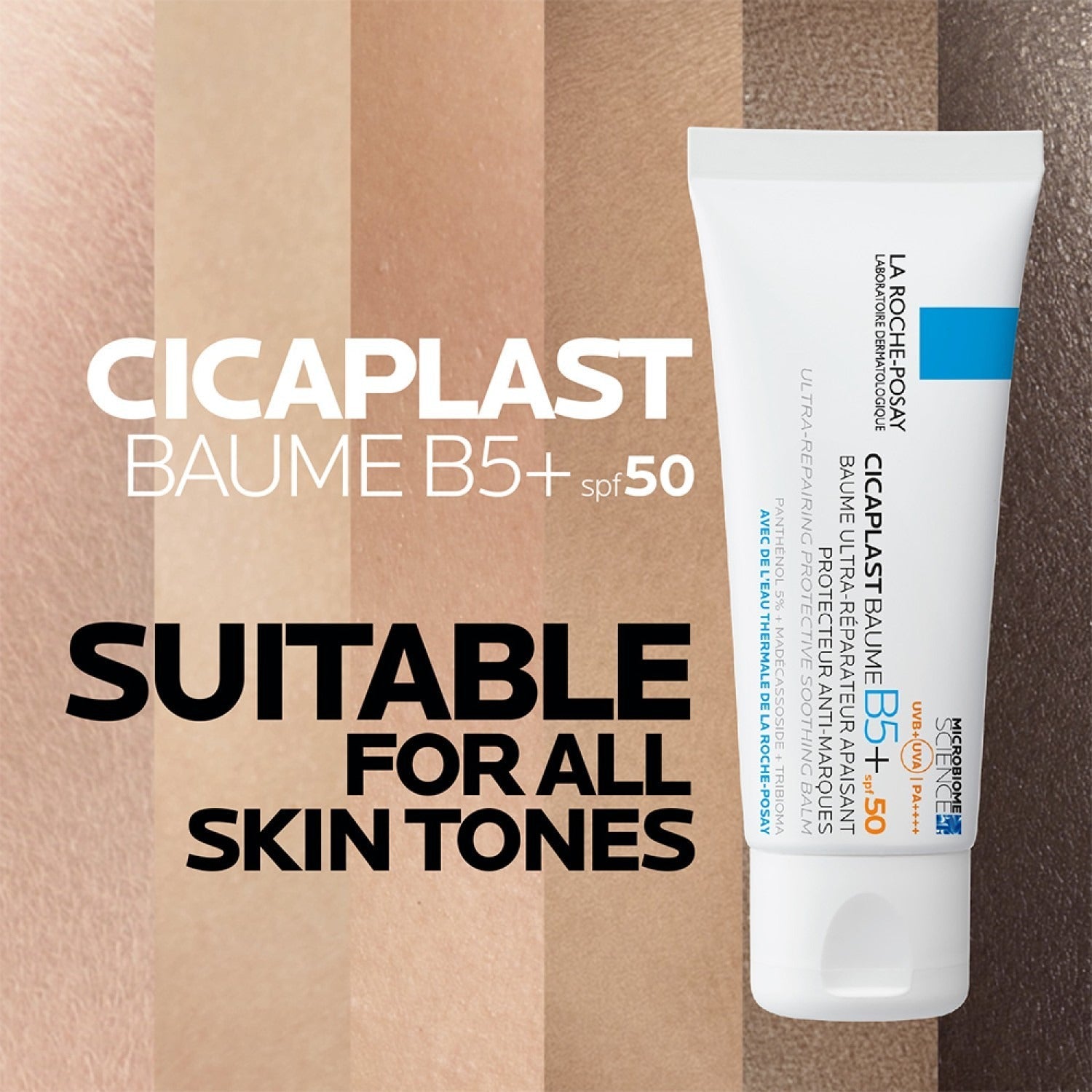 La Roche-Posay Cicaplast Soothing Sunscreen Cream B5+ SPF 50 - 40ml