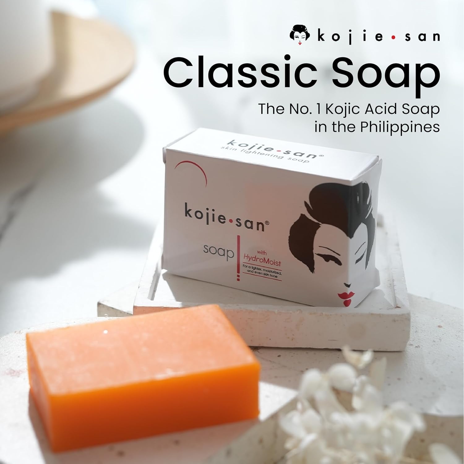 Kojie San Skin Lightening Kojic Acid Soap - 135g