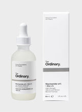 Niacinamide 10% and Zinc 1% The Ordinary Serum.