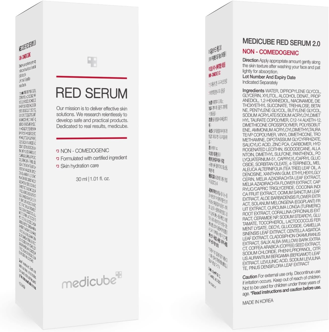 Medicube Red Serum 2.0 BHA, Niacinamide & Adenosine.