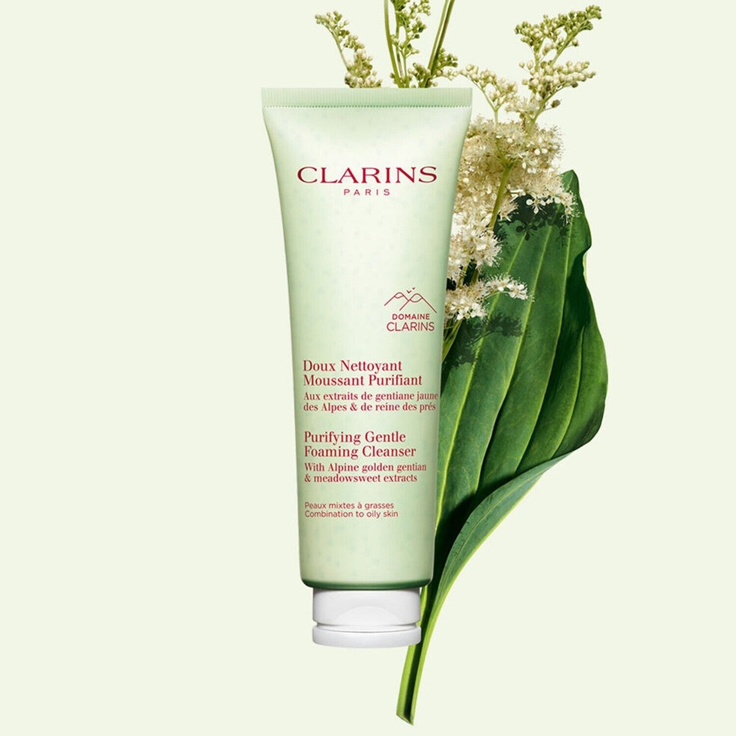Clarins Paris Purifying Gentle Foaming Cleanser.