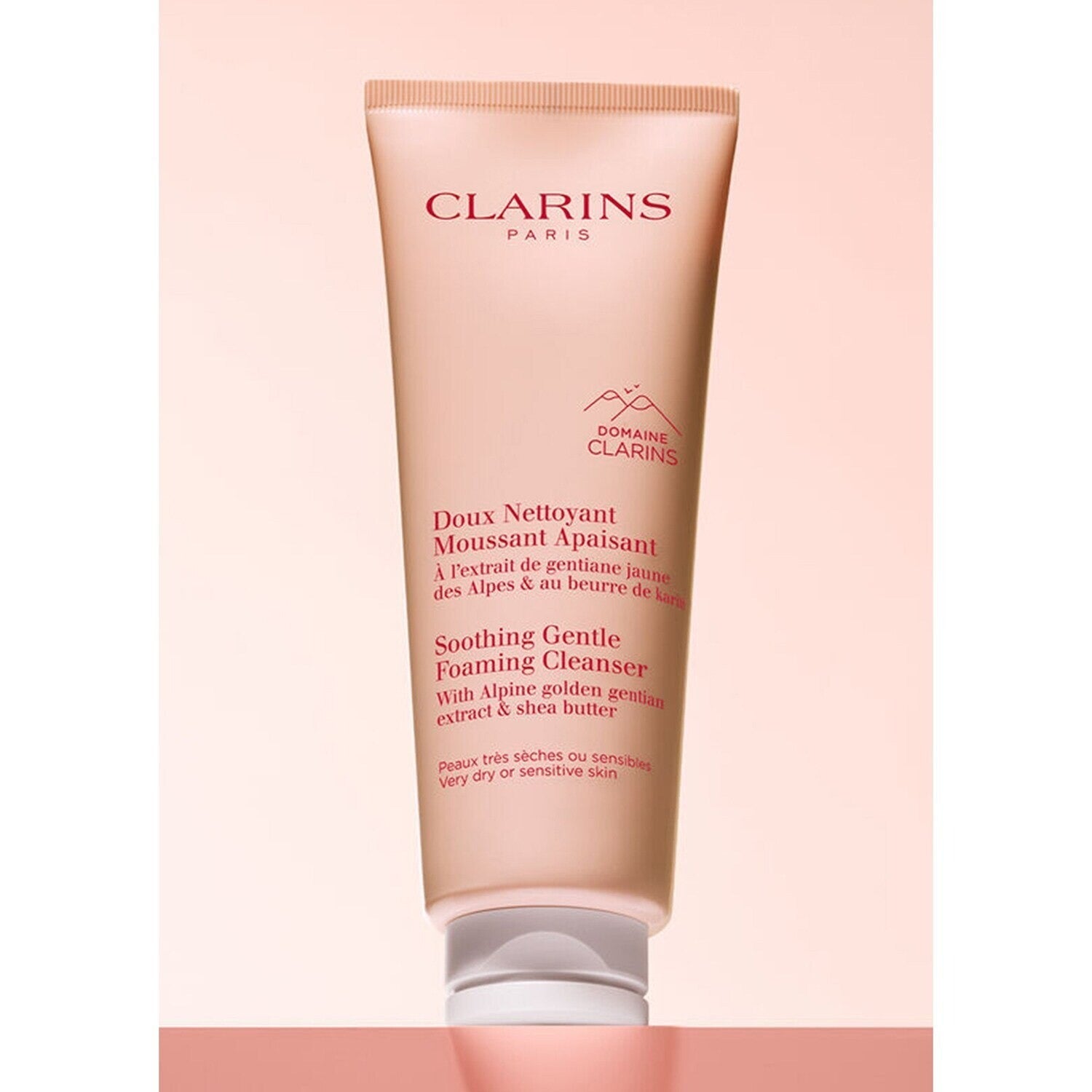 Clarins Paris Gentle Foaming Cleanser Soothing 125ml.