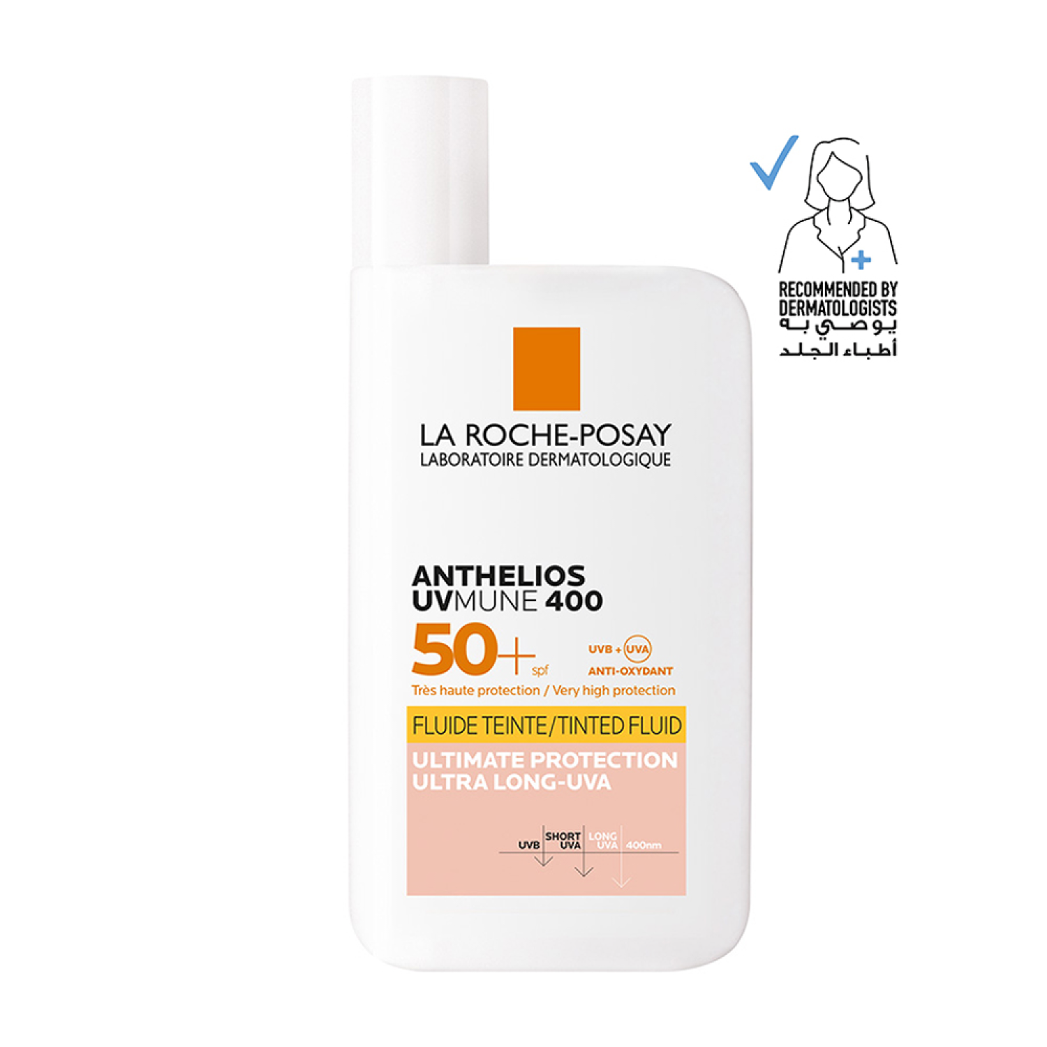La Roche-Posay Anthelios UVMune 400 Invisible Tinted Sunscreen SPF50+ 50ml.