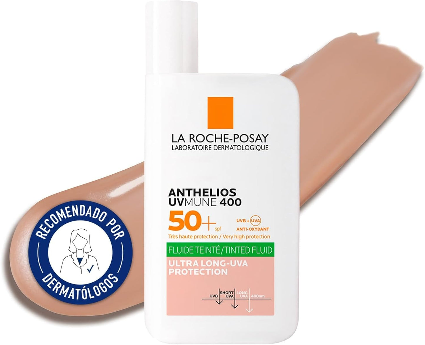 La Roche-Posay Anthelios UVMune 400 Invisible Tinted Sunscreen SPF50+ 50ml.