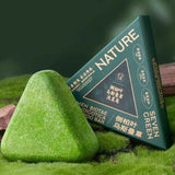 Nature Triangle Shampoo Bar Plant-Based Nature Seven Green Soap Shampoo